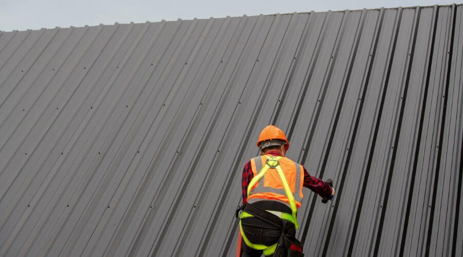 Professional metal roof installation services in Christiansburg, VA